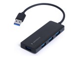 Gembird UHB, U3P4, 03 , Hub USB 3.1 Gen 1, 4A USB, A, 5Gbps, USB, powered