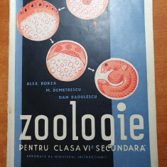 manual de zoologie pentru clasa a 6-a liceu - din anul 1927