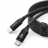 Cablu Date si Incarcare USB-C - USB-C Orico CDX, 100W, 1m, Negru, Universal