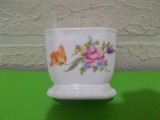Portelan ROSENTHAL SELB Germany seria MARIA - SUPORT de SCOBITORI , decorat in teme florale