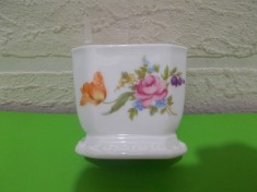 Portelan ROSENTHAL SELB Germany seria MARIA - SUPORT de SCOBITORI , decorat in teme florale