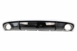 Difuzor Bara Spate si Ornamente Evacuare Audi A4 B8 Facelift (2012-2015) Sedan Avant RS4 Design Performance AutoTuning, KITT
