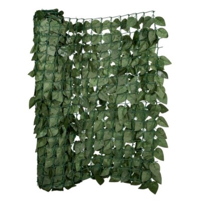 Plasa umbrire cu protectie UV, rola 3 x 1 m, pentru gradina, terasa sau balcon, model frunze artificiale foto
