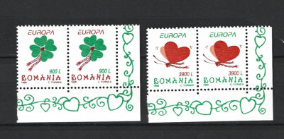 ROMANIA 1998 - EUROPA - MARTISOR, 2 SERII COLT DE MINICOALA, MNH - LP 1449 foto