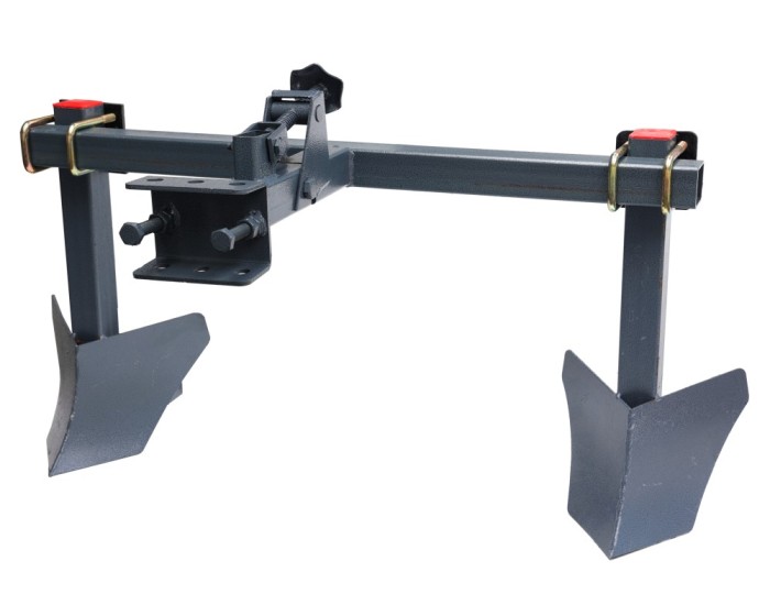 ProGARDEN Rarita cu 2 brazdare reglabile pentru minitractoarele Campo T ProAdvanced PowerfulTools