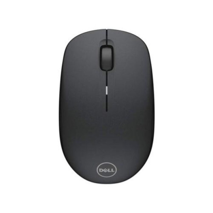 Mouse Dell WM126, Wireless 2.4 Ghz, Senzor Optic, Receiver USB, 3 Butoane, Scroll, 1000 DPi, Negru