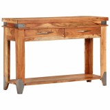 Cumpara ieftin Masa consola, 110x34x74 cm, lemn masiv de acacia
