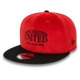 Șapcă New Era Manchester United 9Fifty Midcord Flat, Bărbați, S/M