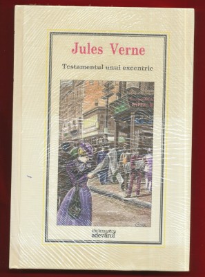 &amp;quot;Testamentul unui excentric&amp;quot; Colectia Jules Verne Nr. 30 - Sigilat! foto