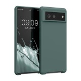 Husa pentru Google Pixel 6, Silicon, Verde, 55480.171, kwmobile, Carcasa