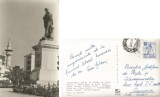 *Romania, Constanta, Statuia lui Ovidiu, carte postala ilustrata, circulata intern, 1971, Printata