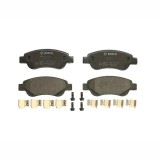 Set Placute frana punte fata BOSCH, Citroen C1 (Pm, Pn) 2005-2014, C1 II, 2014-2022; Peugeot 107, 2005-2014; Peugeot 108, 2014-2022; Toyota Aygo 2005
