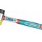 Ciocan cu cap din cauciuc si plastic, 40 mm, 600 grame, maner fibra de sticla, Total THRUH6940