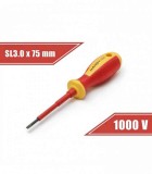 Surubelnita plata izolata 1000V 0.5x 3x75mm Varf magnetizat 10560