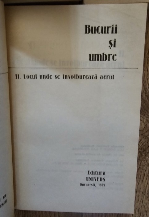 Bucurii si umbre (3 volume)