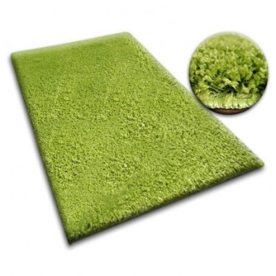 Mocheta Shaggy 5cm verde , 60x100 cm foto