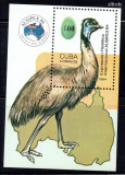 CUBA 1984, Fauna, serie neuzata, MNH, Nestampilat