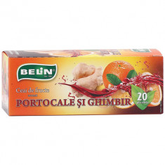 Ceai Ghimbir si Portocale, Belin, 40g