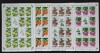 ROMANIA -FLORI DE APARTAMENT-14 X4 V.+ 8 Vg.In coli mici-MNH**.-RO 616, Romania de la 1950, Flora