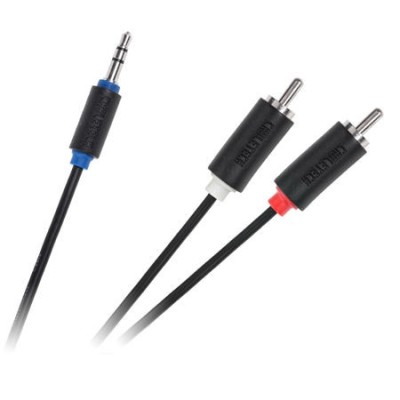 CABLU JACK 3.5 - 2RCA CABLETECH STANDARD 5M - KPO3952-5 foto