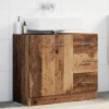 VidaXL Dulap de chiuvetă, lemn vechi, 63x30x54 cm, lemn prelucrat