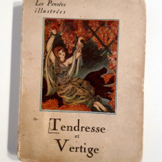 Carte veche Tendresse et vertige ilustratii erotice