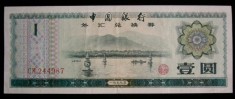 B11 7 - Bancnota foarte veche - China - 1 yuan - 1979
