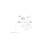 Set Instalare Whirlpool 45 60 cm Original pentru Masina de Spalat Vase Coduri C00543155 488000543155