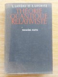 Theorie quantique relativiste vol 1- L. Landau, E. Lifchitz