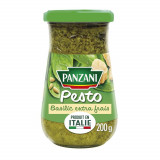 Sos Pesto Basilic Extra Frais Panzani, 200 g, Sos pentru Paste cu Branzeturi, Sos Paste Pesto cu Busuioc, Sos de Branzeturi pentru Paste, Sos Paste cu
