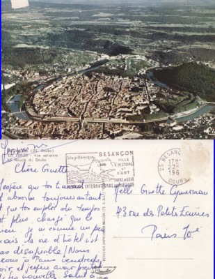 Ilustrata Franta- Doubs foto