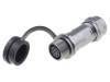 Conector Mamă WEIPU ST1211/S9, 9 Pini, IP67, Circular, Montare Cablu, Lipire