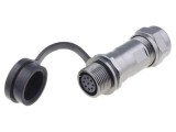 Mufă ST12 mamă IP67 9 PIN 125V 3A pentru cablu 5-8mm