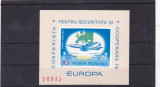 Romania.1977 Conferinta ptr. securitate si cooperare Belgrad-Bl. nedant. MNH, Istorie, Nestampilat