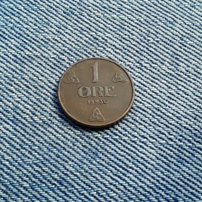 1 Ore 1936 Norvegia foto