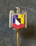 Insigna INTERBELICA (anii`20-`30) - fotbal - SINDICATUL ARBITRILOR de FOTBAL din ROMANIA