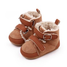 Ghetute imblanite maro - Fur (Marime Disponibila: 3-6 luni (Marimea 18