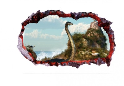 Sticker decorativ cu Dinozauri, 85 cm, 4337ST-1 foto