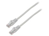 Patch cord U/UTP 6 litat CCA PVC gri 7,5m 26AWG LANBERG