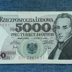 5000 Zlotych 1982 Polonia / Chopin / zloti seria 2461631