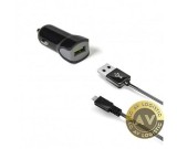 Incarcator Auto Cu Cablu microUSB Celly 12W 2.4A 1 x USB-A Negru CCUSBMICRO