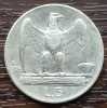 (A777) MONEDA DIN ARGINT ITALIA - 5 LIRE 1926, VITTORIO EMANUELE III, MAI RARA, Europa