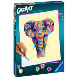 CREART - PICTURA ELEFANT, Ravensburger