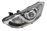 Far Hyundai I30 (Gd), 03.2012-03.2017, fata, Stanga, cu lumini de curbe; H7+H7+H7+PY21W+W5W; electric; cu motor;, Aftermarket