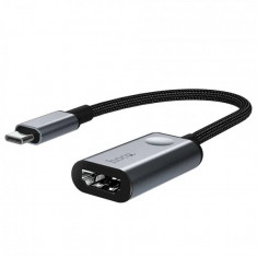 Convertor Date Hoco HB21 Type-C to HDMI Argintiu foto