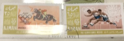 (M) Timbre serii Straine Ajman foto