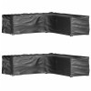 VidaXL Huse mobilier grădină formă L, 2 buc., 16 ocheți, 250x250x70 cm 3155372
