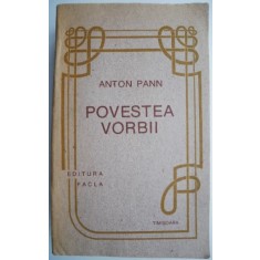 Povestea vorbii &ndash; Anton Pann