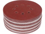 Set 50 Discuri Abrazive Velcro, 150Mm, 8 Gauri, P120