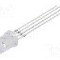 Dioda LED 5mm, ro&amp;#351;u/verde/galben, convex, 1.8...2.6/2.8...3.6/1.8...2.6V, OPTOSUPPLY - OSTMMC5B31A